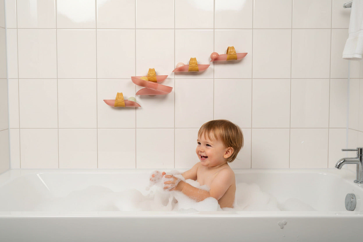 Wasserbahn für die Badewanne – Badespielzeug für Babys & Kleinkinder