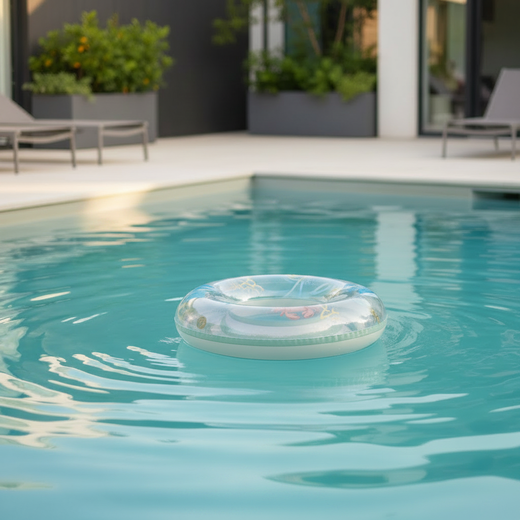 Schwimmring für Kinder 50 cm in Grün – für Pool & Strand