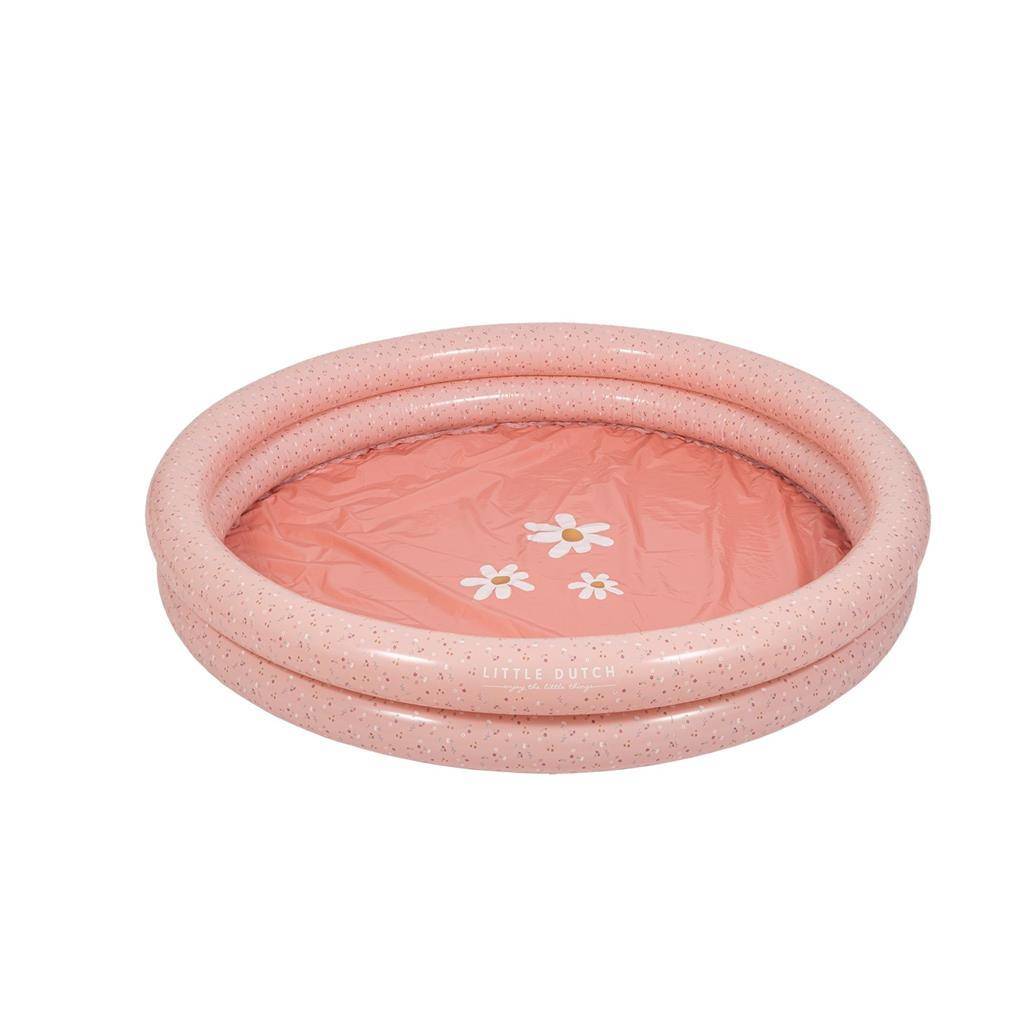 Aufblasbarer Pool Little Pink Flowers 150 cm – Kinderpool für den Sommer