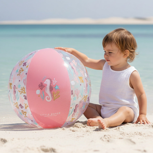 Strandball Ocean Dreams Pink 35 cm – Ballspiel für Kinder