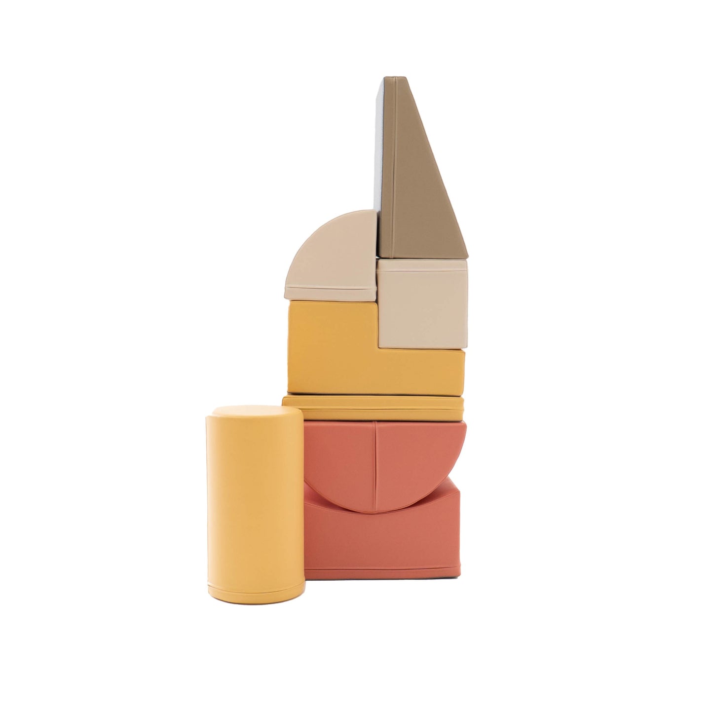 IGLU Softbausteine Pastell Pink – acht Formen zum Kombinieren
