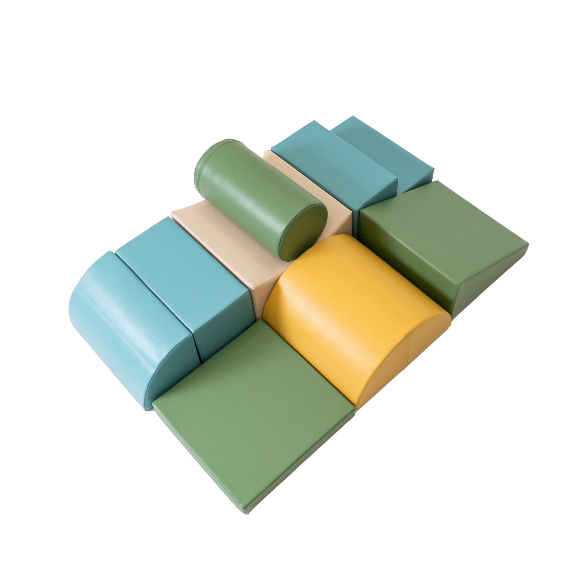 IGLU Adventurer Pastell Türkis – Detail der Softplay Formen