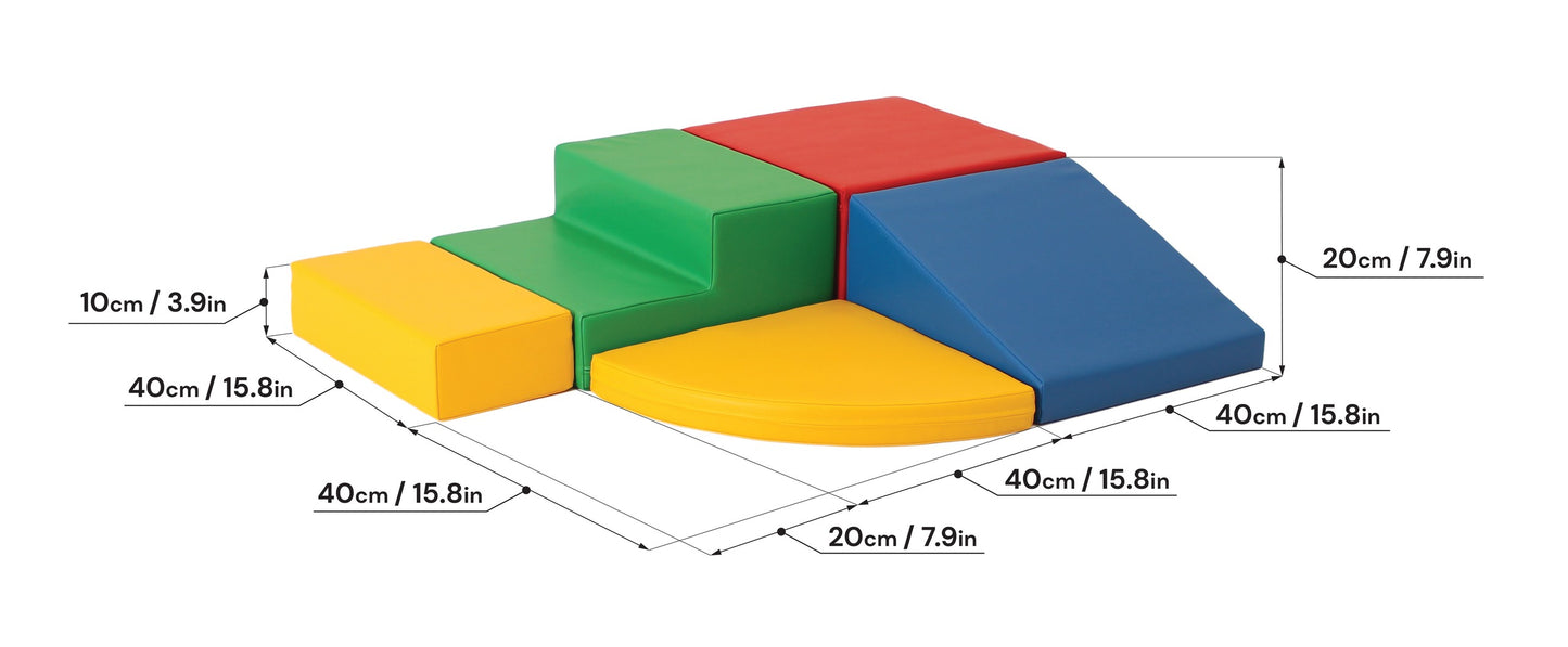 Corner Climber Kletterset Bunt für erste Kletterversuche ab 9 Monaten