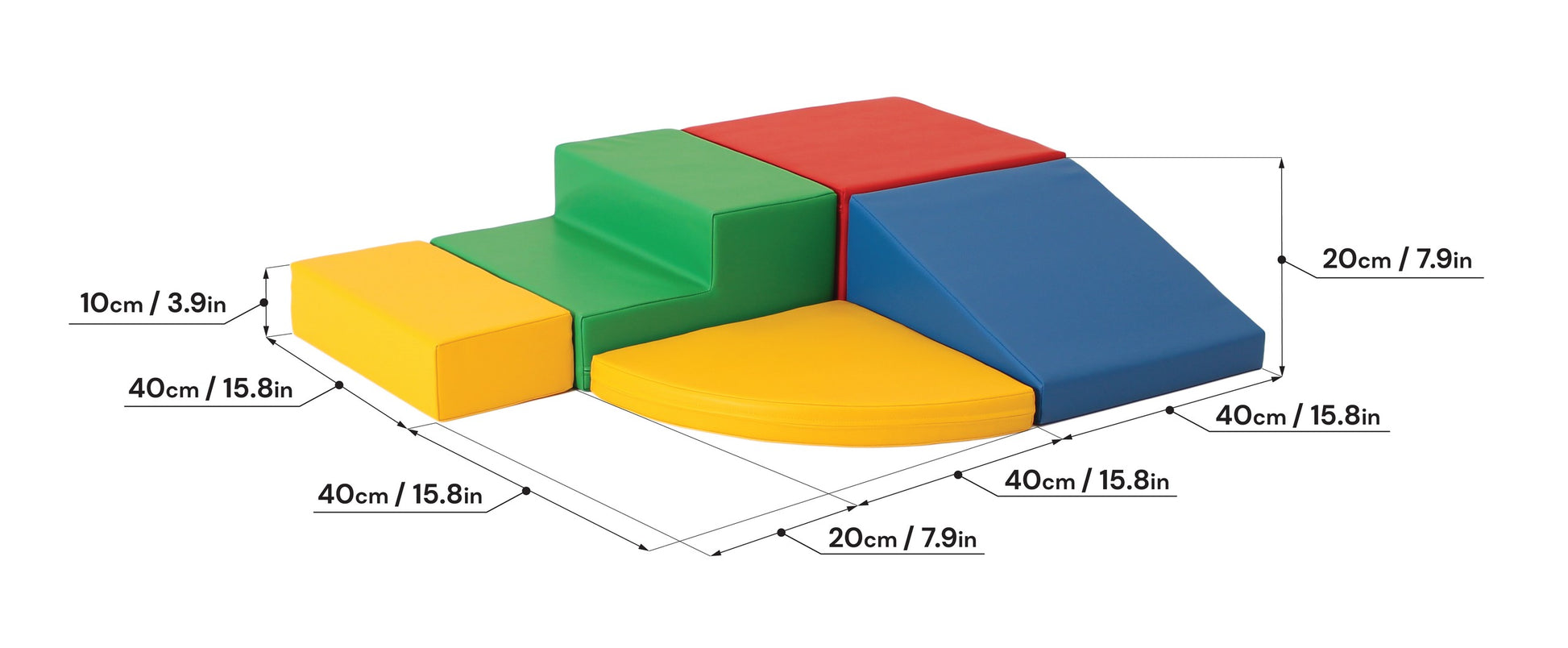 Corner Climber Kletterset Bunt für erste Kletterversuche ab 9 Monaten