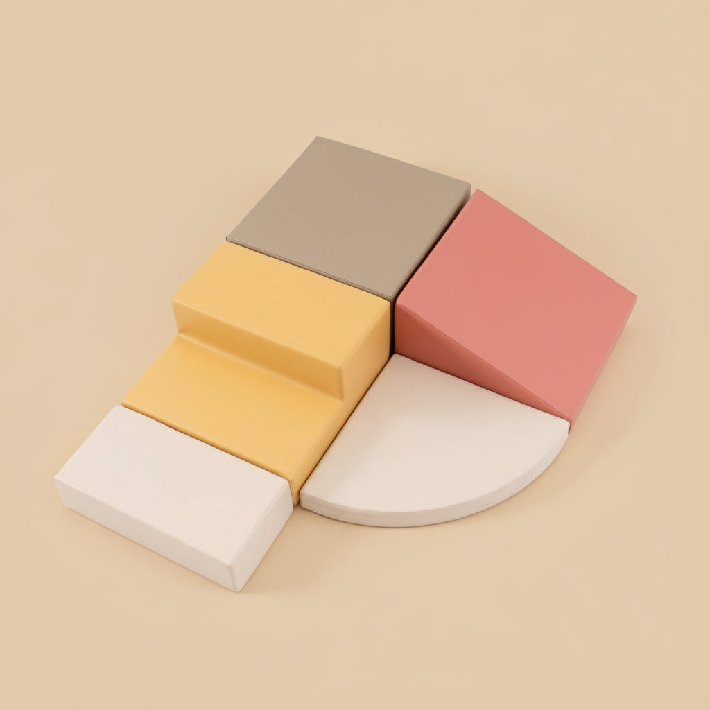 Softbausteine Pastell Softplay Set für Kleinkinder