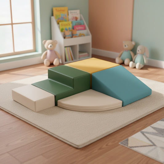 Softbausteine Pastell Softplay Set für Kleinkinder