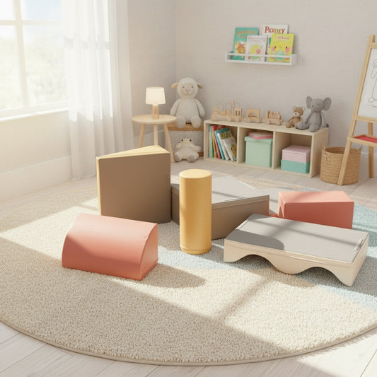 Softbausteine Pastell Softplay Set für Kleinkinder