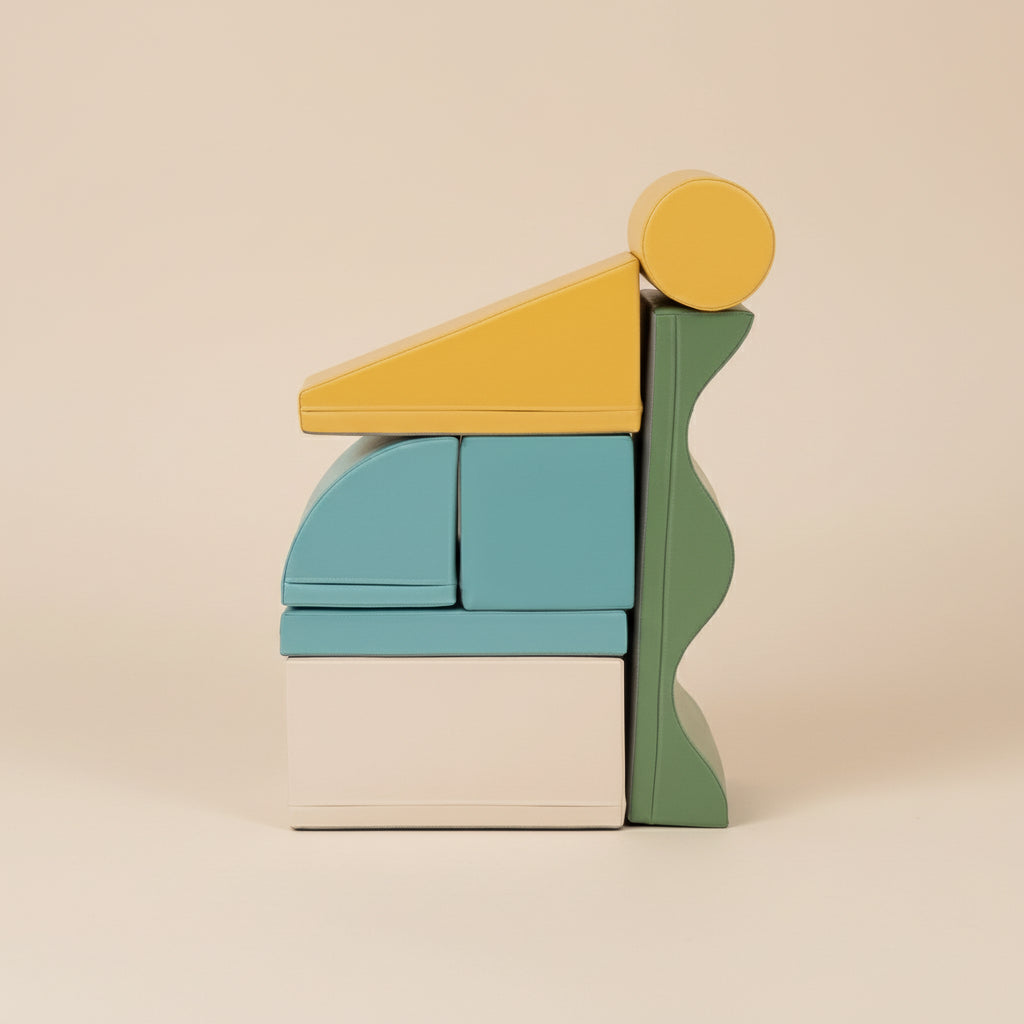 Softbausteine Pastell Softplay Set für Kleinkinder