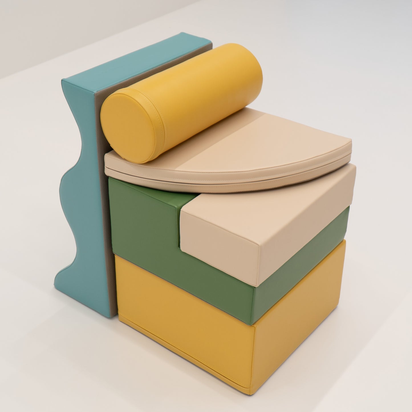 IGLU Explorer Pastell Türkis – Rampe und Eckelement im Detail