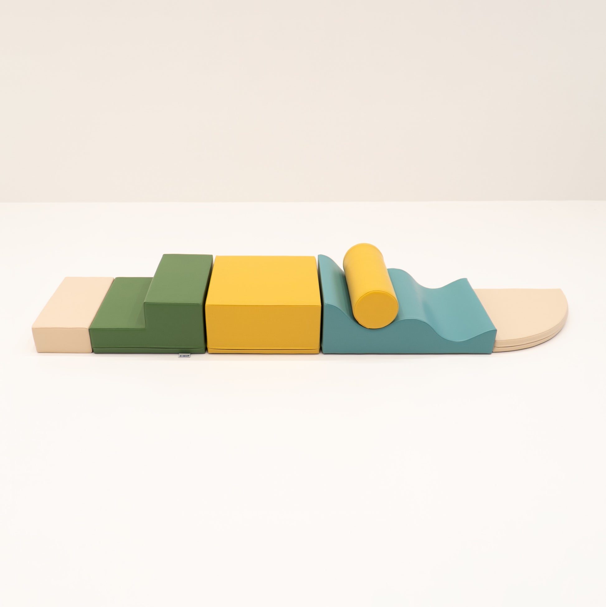 IGLU Explorer Softbausteine Set 6-teilig in Pastell Türkis