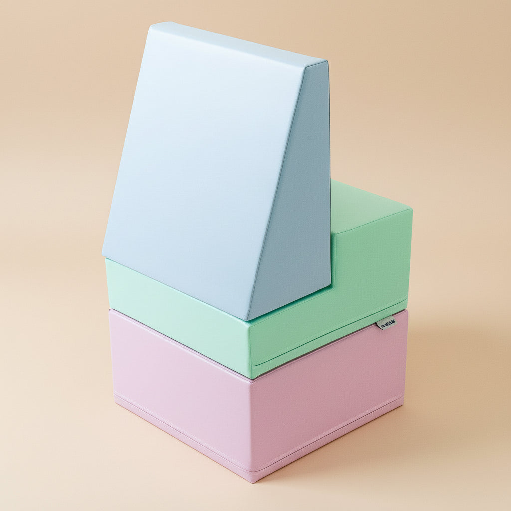 Softbausteine Pastell Softplay Set für Kleinkinder 