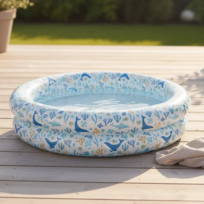 Planschbecken Blau 80 cm – Kinderpool für Babys & Kinder