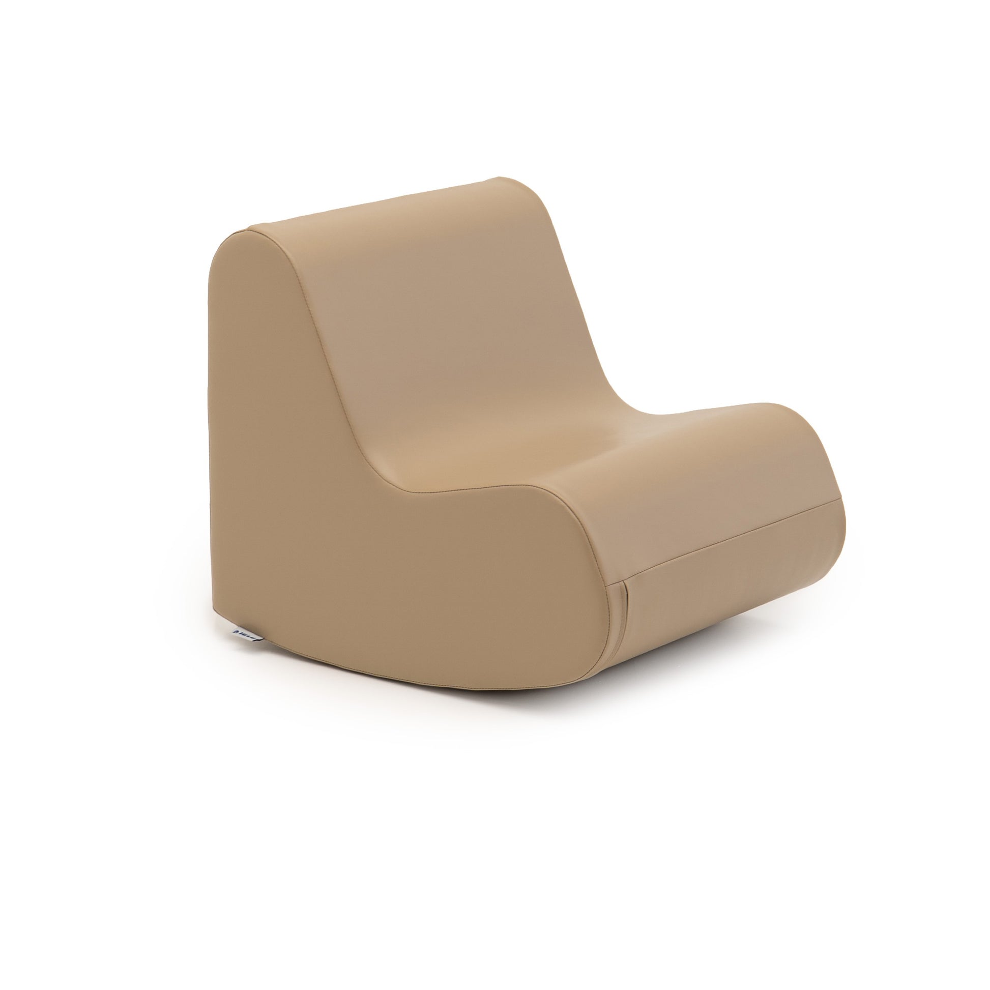 Softplay Schaukelstuhl Beige aus Schaumstoff – IGLU