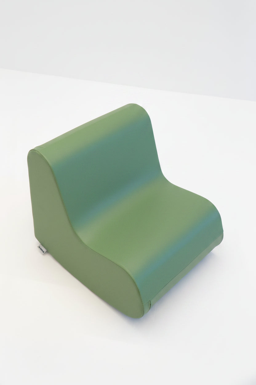 Softplay Schaukelstuhl Grün aus Schaumstoff – IGLU