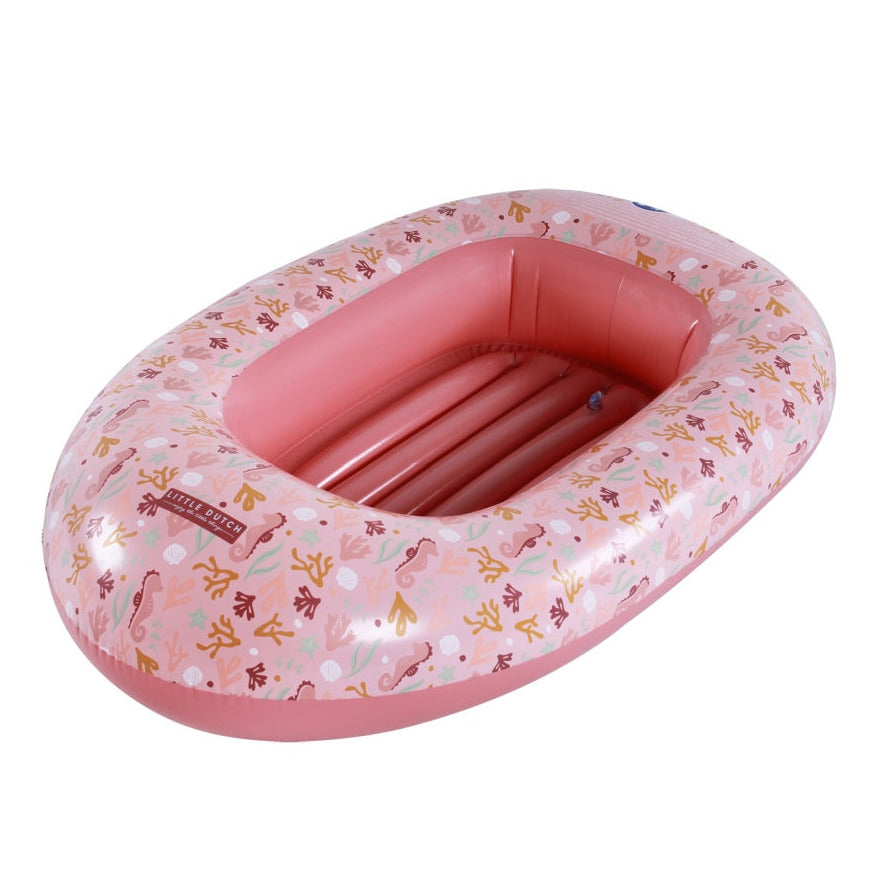 Rosa Schlauchboot für Kinder – für Pool, Strand und Sommerurlaub