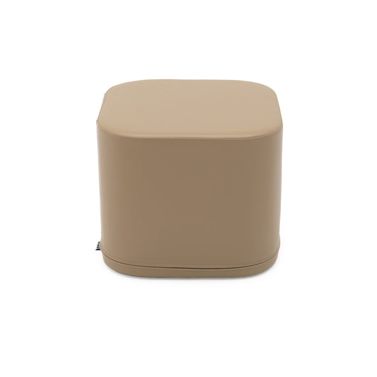 IGLU Spiel-Pouf Würfel in Beige – Softplay Sitzwürfel