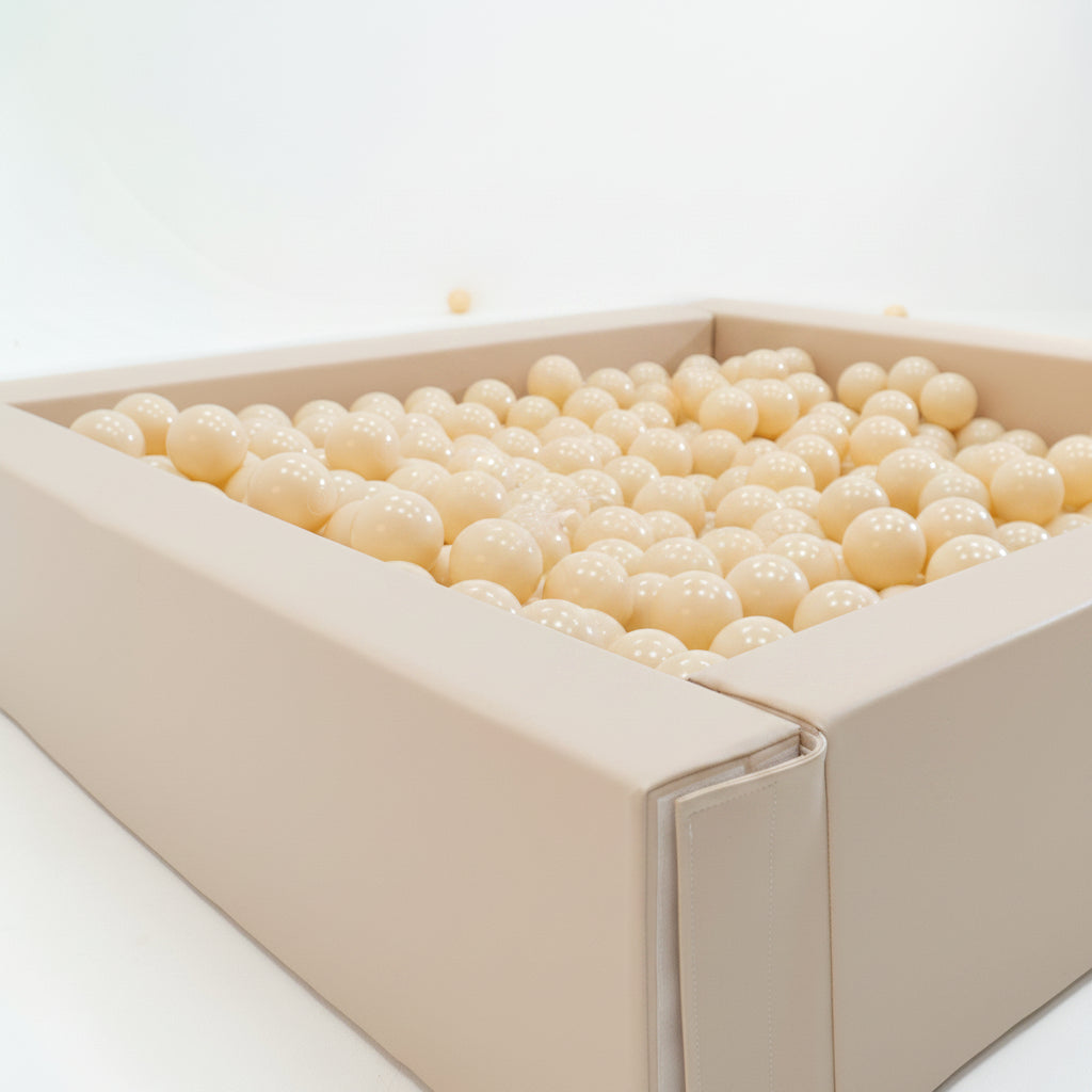 IGLU Bällebad Bälle 500 Stück in Beige – Ø 7 cm