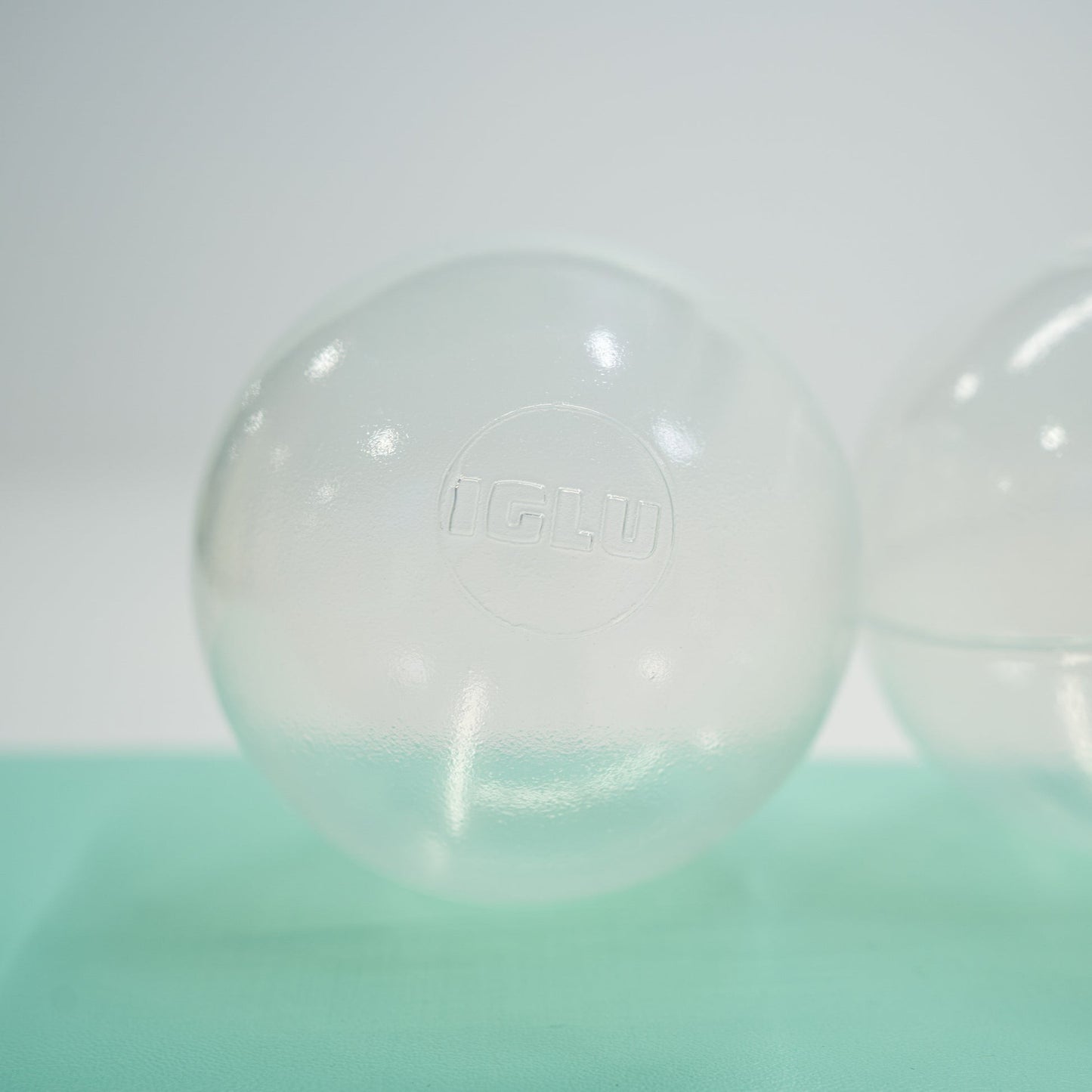 IGLU Bällebad Bälle 500 Stück in Transparent – Ø 7 cm