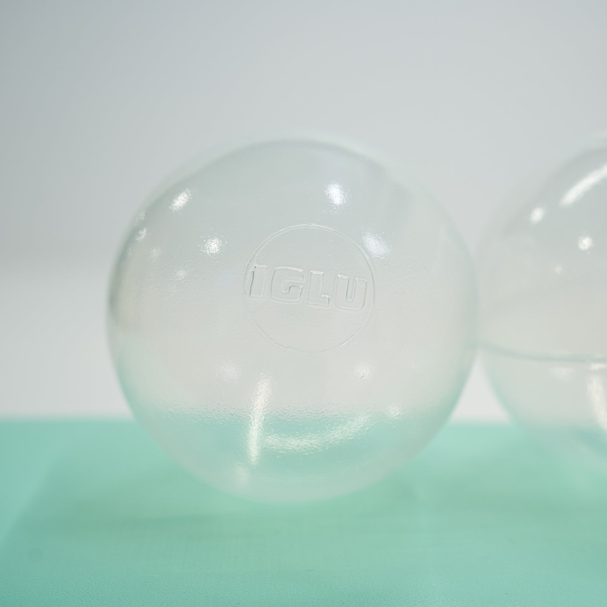 IGLU Bällebad Bälle 500 Stück in Transparent – Ø 7 cm