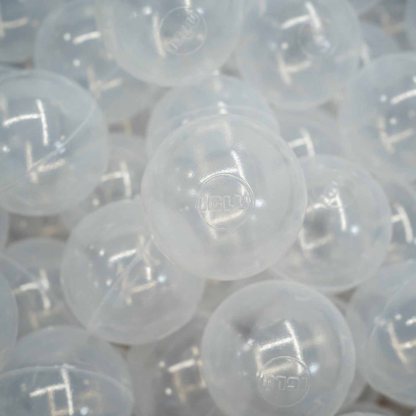 IGLU Soft Play Bälle Transparent – dezent und kombinierbar