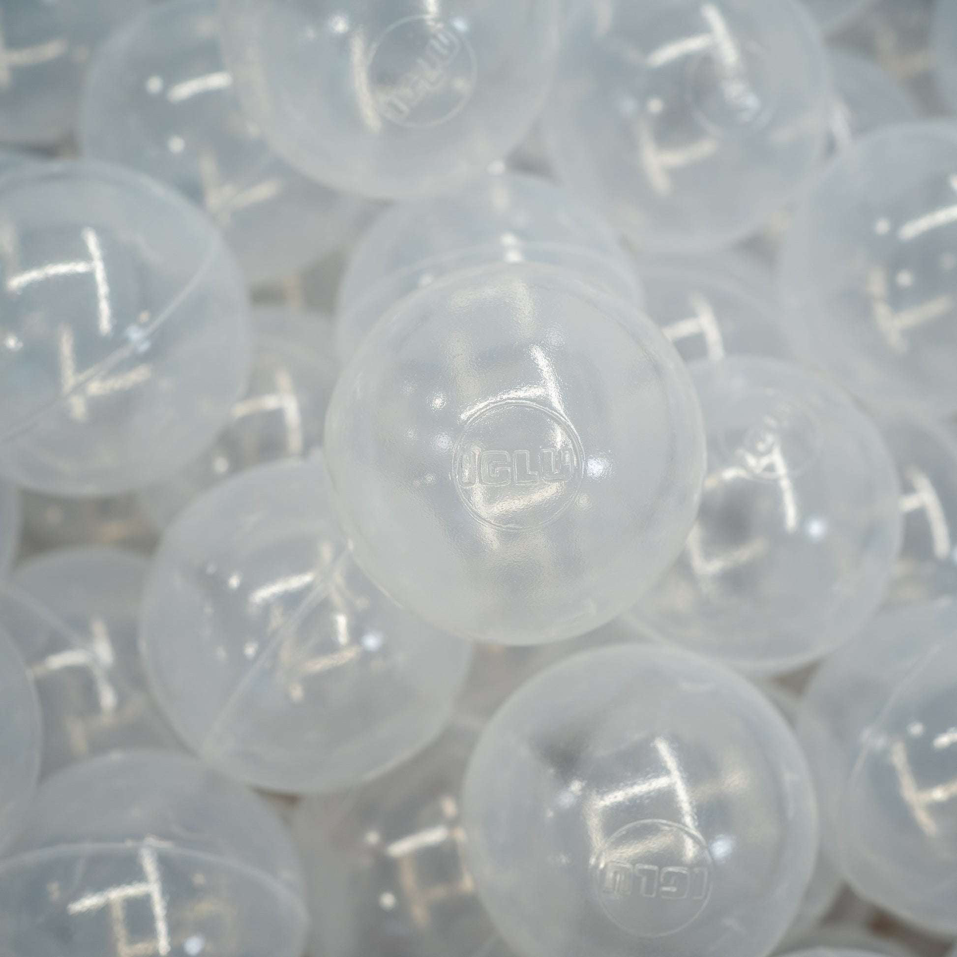 IGLU Soft Play Bälle Transparent – dezent und kombinierbar