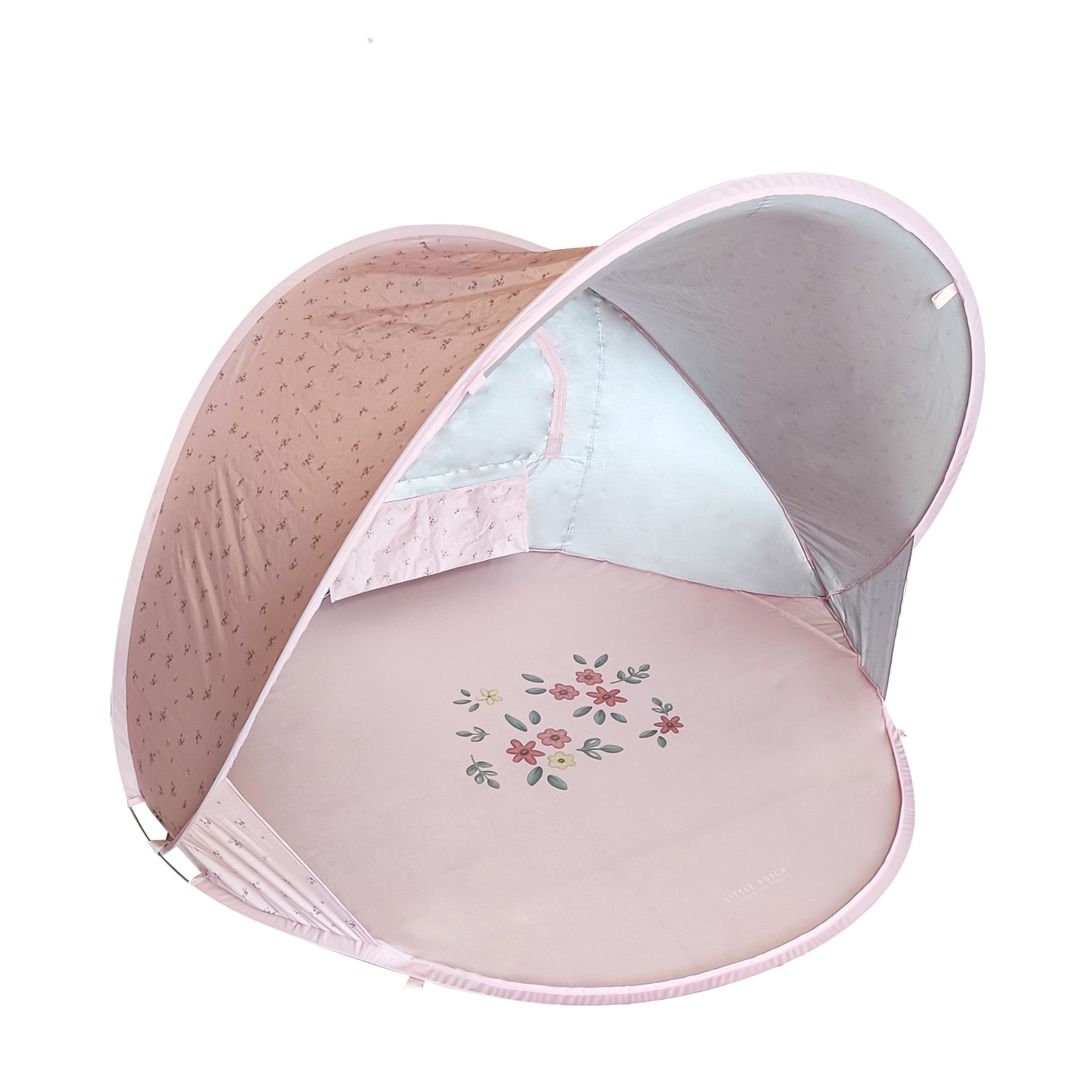 Strandmuschel Baby & Kinder pink – UV Schutz Pop-Up Strandzelt für Strand & Urlaub