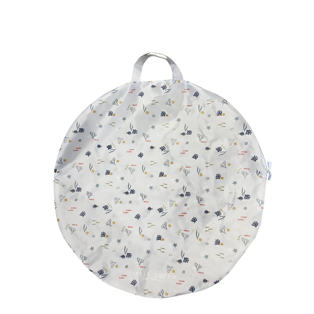 Strandmuschel Baby & Kinder blau – UV-Schutz Pop-Up Strandzelt für Urlaub & Strand 2026