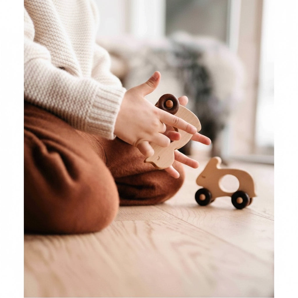 Wooden Story Holzspielzeug Ente – handgefertigtes nachhaltiges Holzspielzeug im klassischen Design