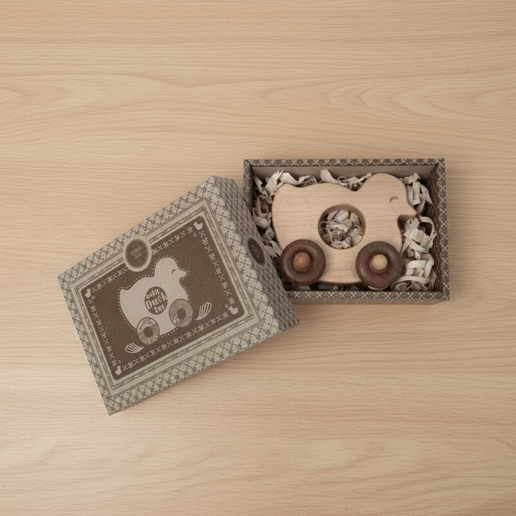 Wooden Story Holzspielzeug Ente – handgefertigtes nachhaltiges Holzspielzeug im klassischen Design